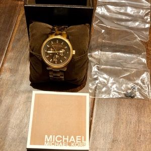 Michael Kors Tortoise Watch